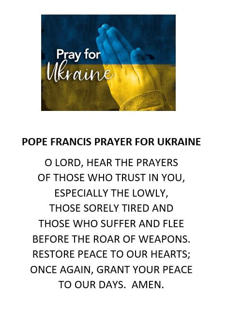 Ukraine Prayer